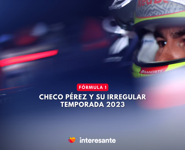 Checo Pérez y su irregular temporada 2023 en la F1. Foto Reporte Indigo