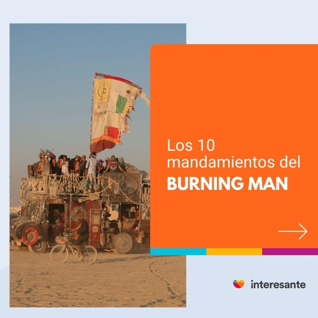Los 10 mandamientos del Burning Man
