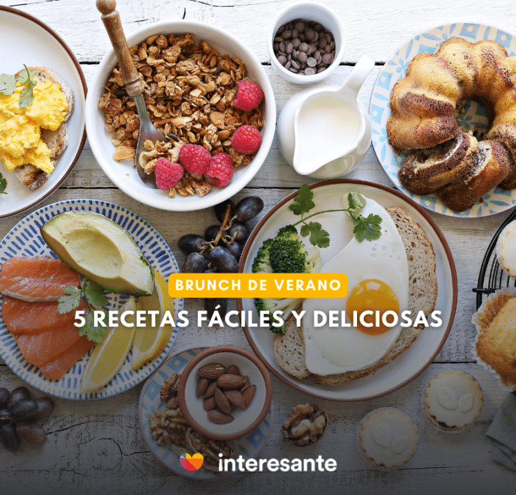 Todo el sabor del verano en un brunch 5 recetas fáciles y deliciosas